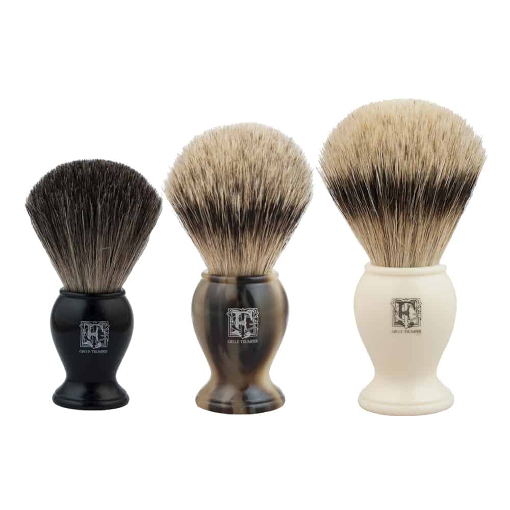 PB Range Shaving Brushes | Luxury Mens Shaving Products | Mens Grooming |  Geo. F. Trumper