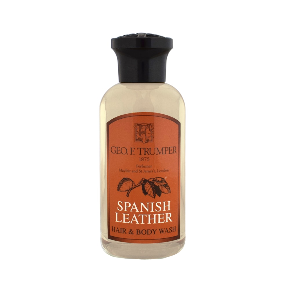 Spanish Leather Hair & Body Wash Luxury Mens Shaving Products Mens