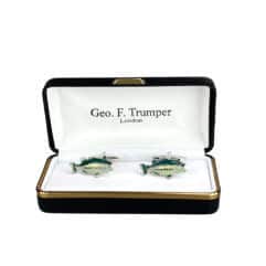 green-silver-fish-cufflinks