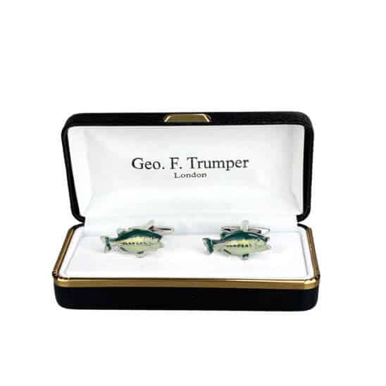 green-silver-fish-cufflinks